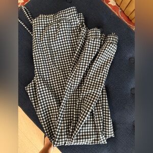 Albion Black Check Jetsetters